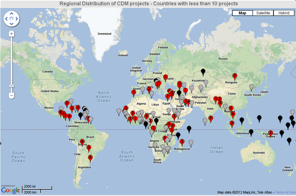 Map of KP Parties and DNAs Map of KP Parties and DNAs