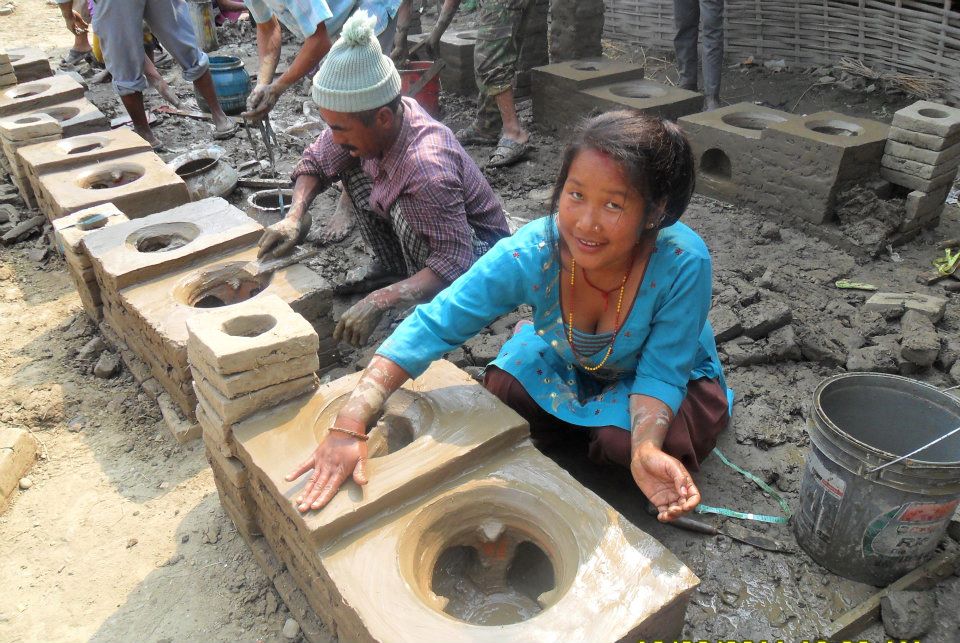 Cook stoves in Nepal Photographer: Bhagirath Prasad Ghimire, CDM Project: 4530 Efficient Fuel Wood Cooking Stoves Project