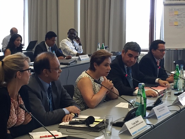 UNFCCC Executive Secretary Patricia Espinosa addresses CDM Executive Board